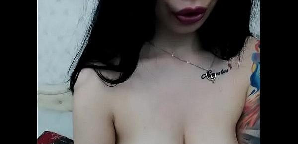  Sexy girl lives nude webcam show